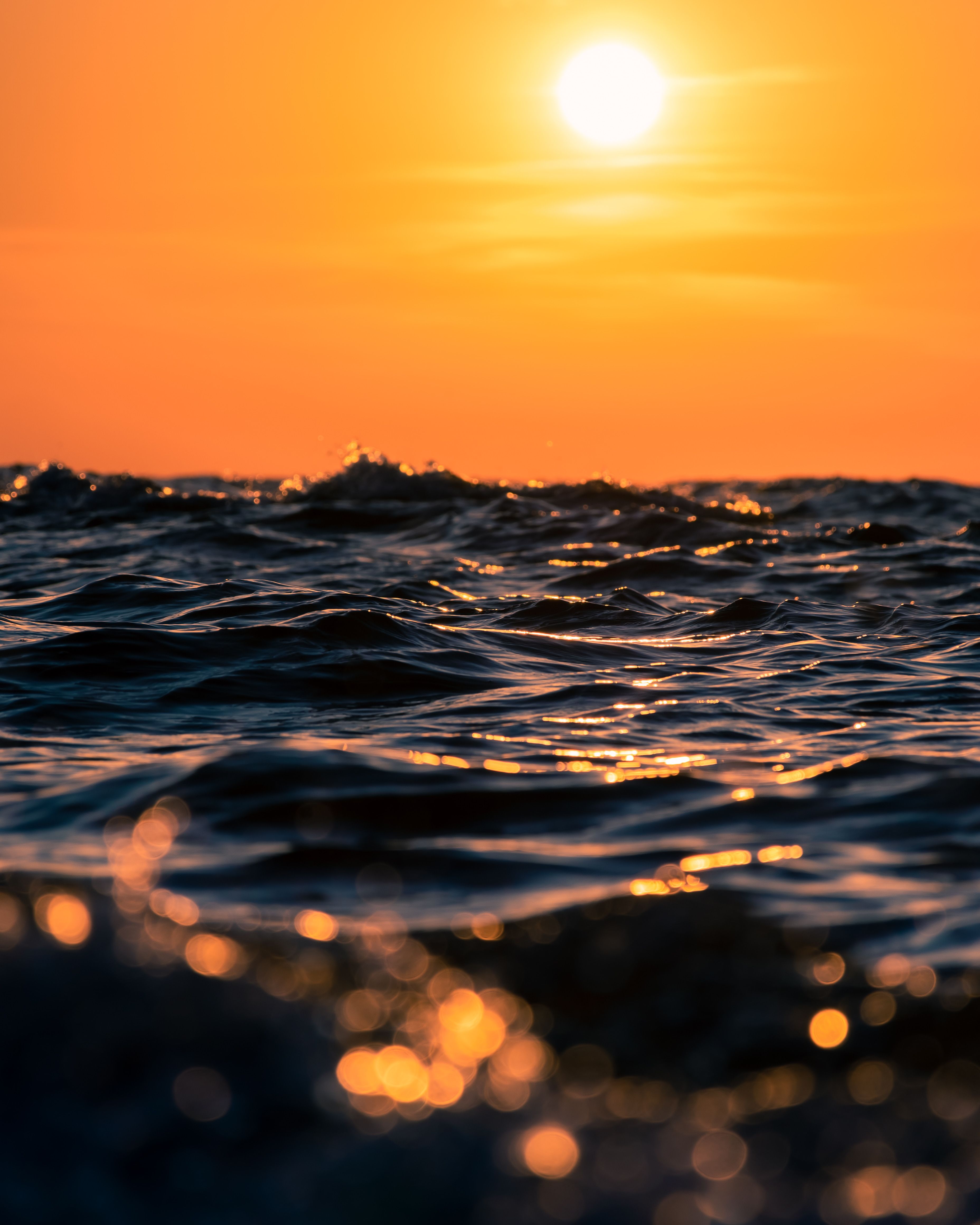 Body of Water during Golden Hour · Free Stock Photo