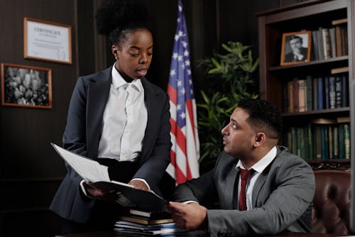 Darmowe zdjęcie z galerii z adwokat, afroamerykanin, afroamerykanka