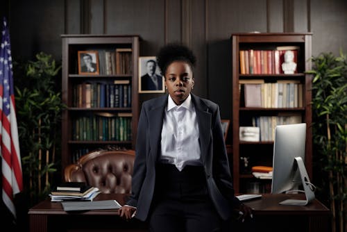 Free Businesswoman in her Office Stock Photo