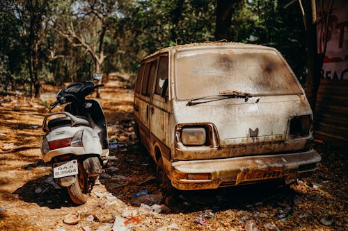 Photos gratuites de autobus, dirt bike, espace extérieur