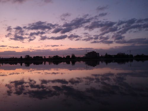 Free stock photo of atmospheric evening, beautiful sunset, blue lake