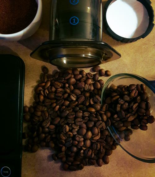 Free stock photo of black coffee, coffee, coffee art Stock Photo