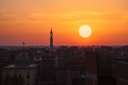 Δωρεάν στοκ φωτογραφιών με masjed, Αίγυπτος, δύση του ηλίου