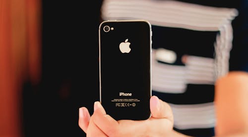 Free stock photo of apple, iphone, iphone 4 Stock Photo
