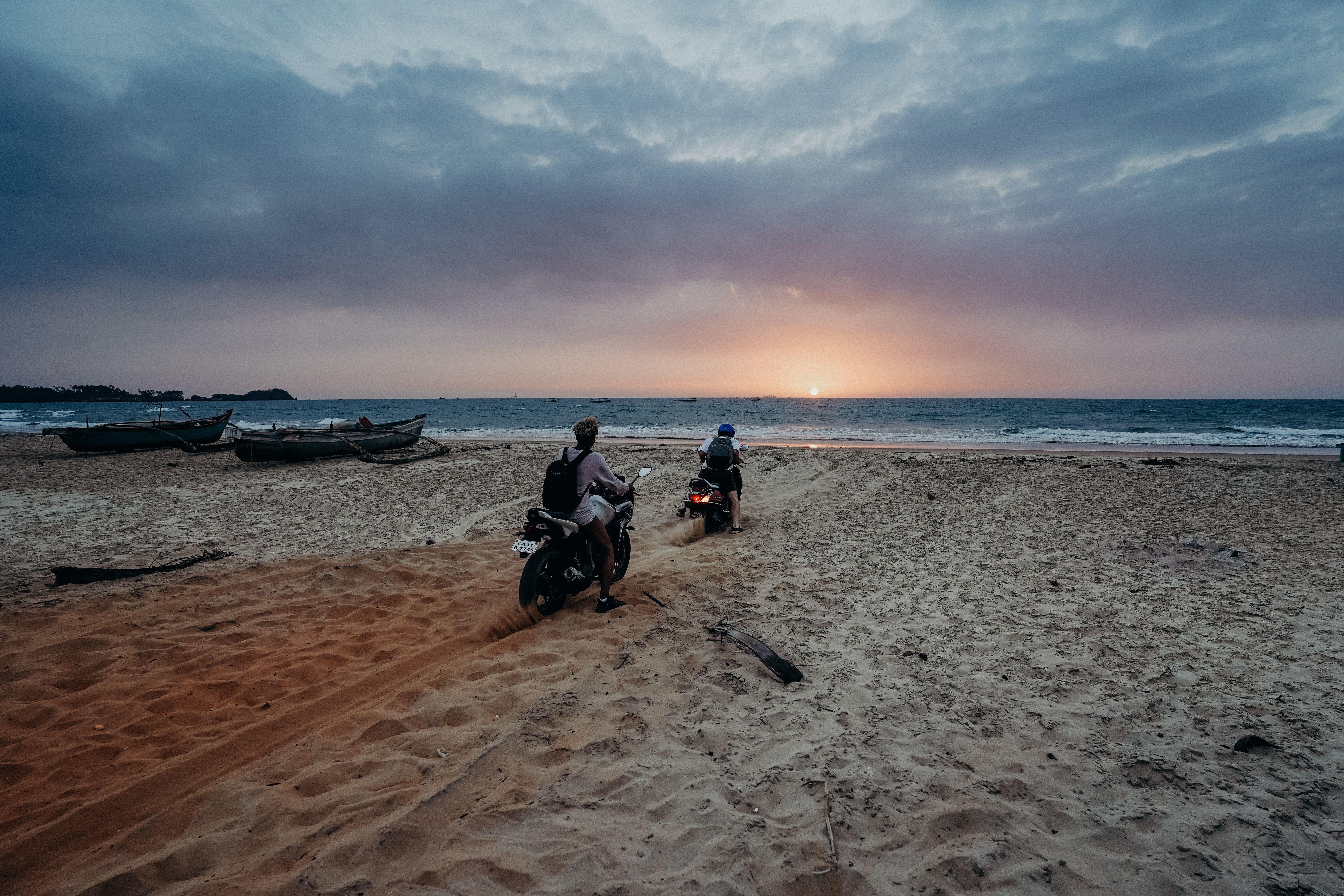 Bike Ride on the Sand