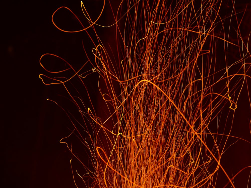 Free stock photo of cinders, fire Stock Photo