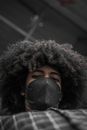 Person Wearing Face Mask
