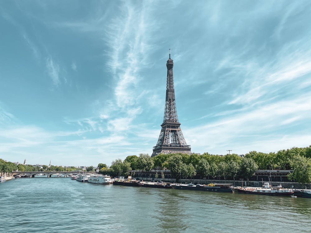 Eiffel Tower Near Body of Water