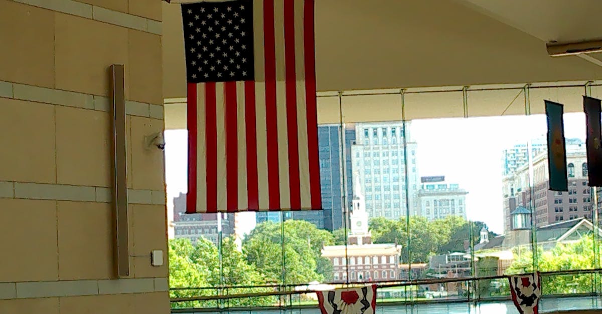 Free stock photo of constitution, flag, independence hall