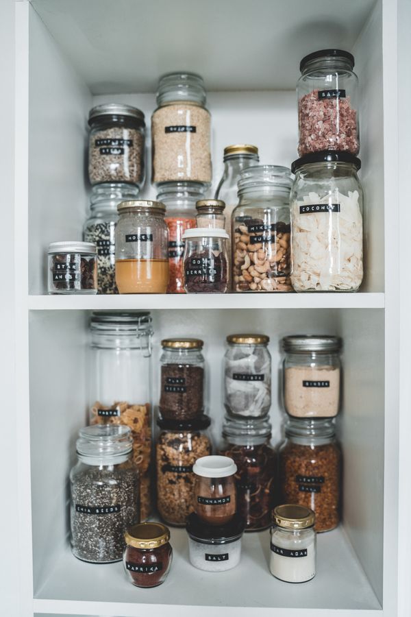 Glass Storage Jar Set