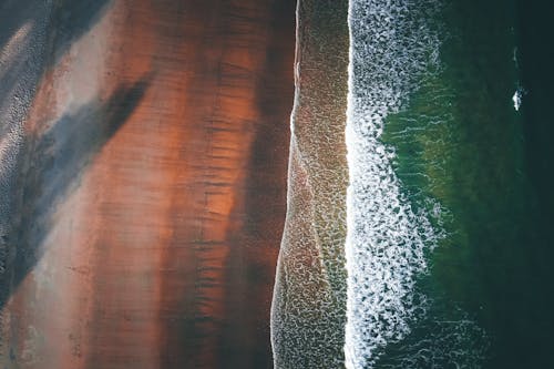 Ilmainen kuvapankkikuva tunnisteilla aalto, drooninäkymä, eksoottinen Kuvapankkikuva