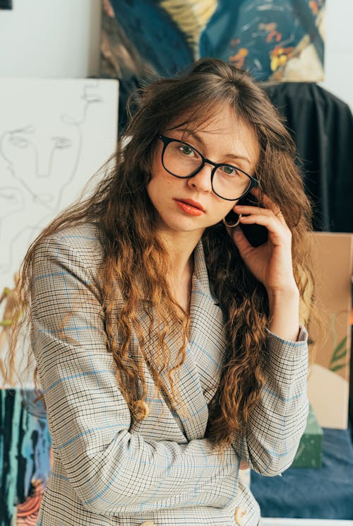 A Woman wearing Eyeglasses