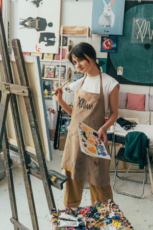 Art teacher portrait