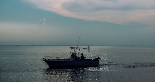 海, 漁船, 船 的 免费素材图片