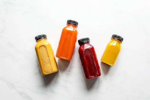 Fotos de stock gratuitas de batido de frutas, botellas, colorido