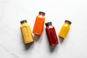 Four Bottles of Smoothie