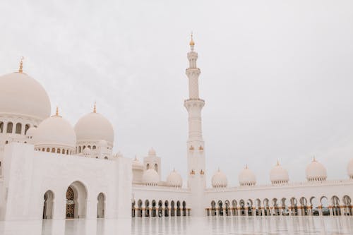 Základová fotografie zdarma na téma abu dhabi, architektura, bílá