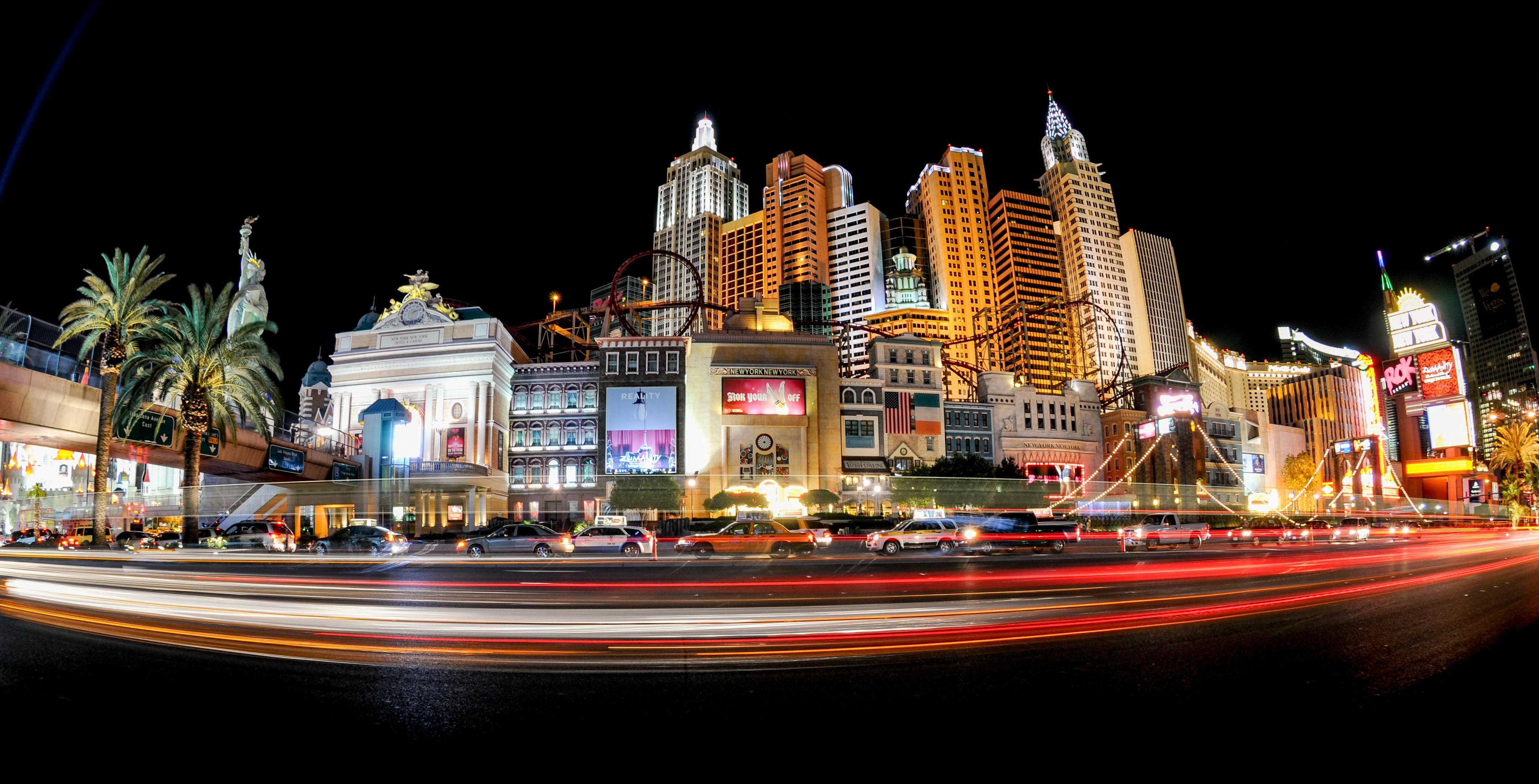 New york new york hotel las vegas hi-res stock photography and