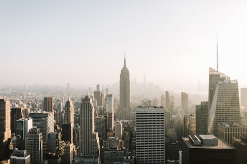 Gratis Foto stok gratis bangunan, city_skyline, Empire State Building Foto Stok
