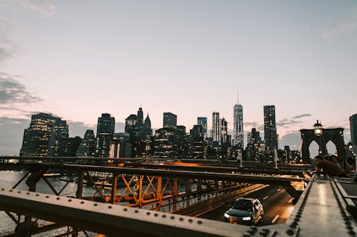 Fotobanka s bezplatnými fotkami na tému Brooklyn Bridge, Brooklynský most, centrálne štvrte