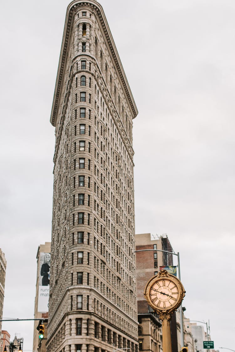 The Flatiron Building In New York