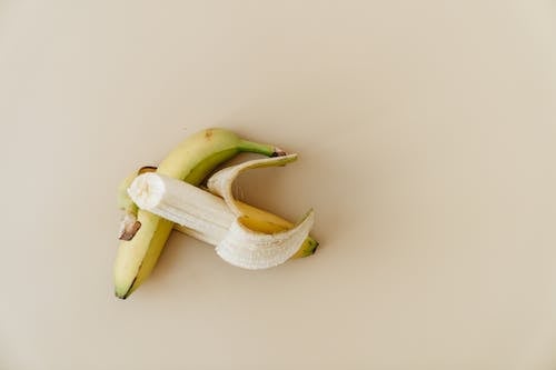 A Peeled Banana on the Table