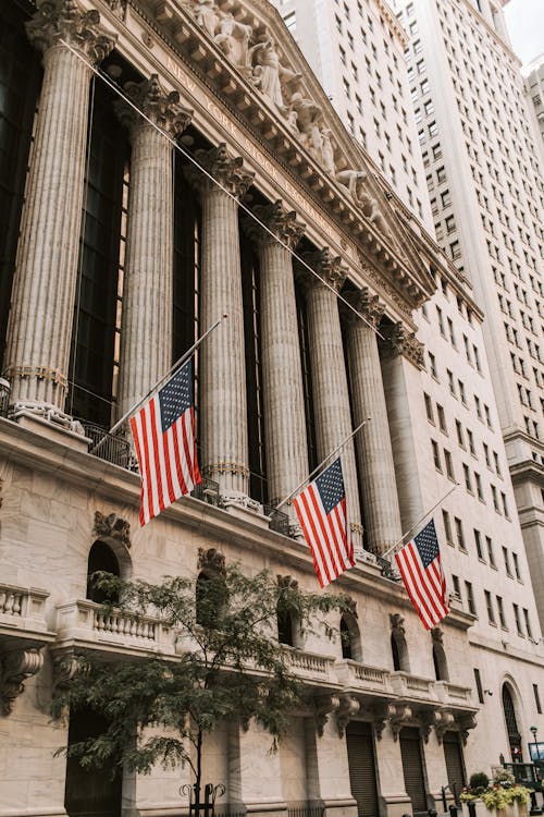 Foto d'estoc gratuïta de Administració, arquitectura belles arts, borsa de nova york