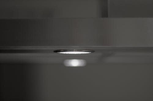 Free stock photo of black and white, kitchen, led