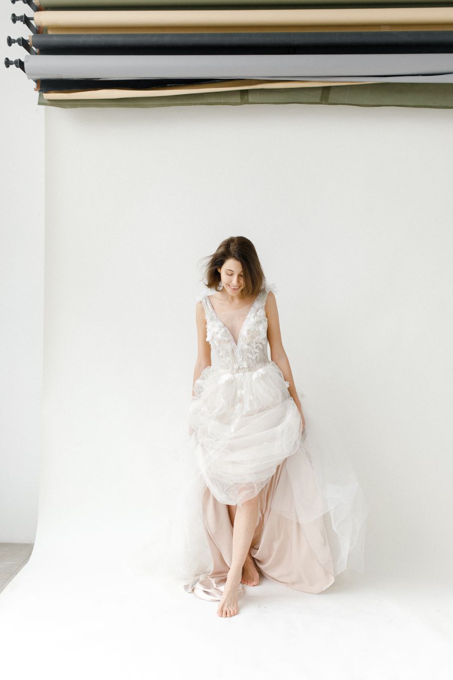 Aveline bridal gown from the SEVRAINE collection