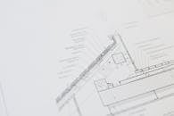 Close Up Shot of a Floor Plan