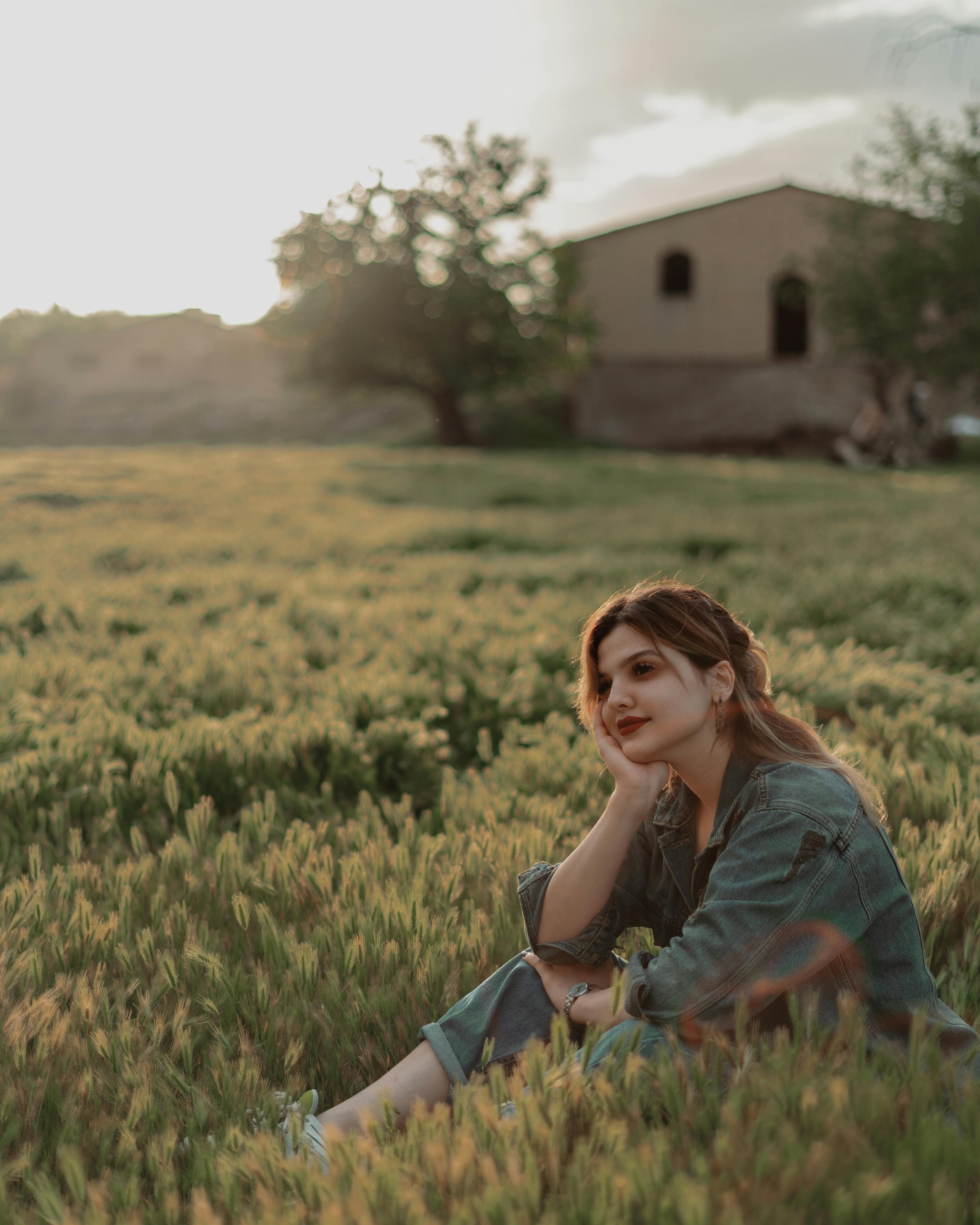 green grass dress