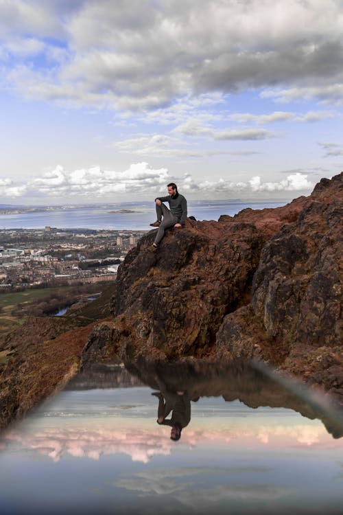 Kostnadsfri bild av berg, blå, edinburgh