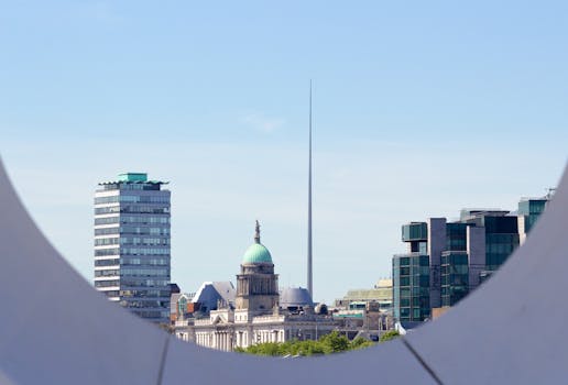 Free stock photo of city, houses, skyline, view