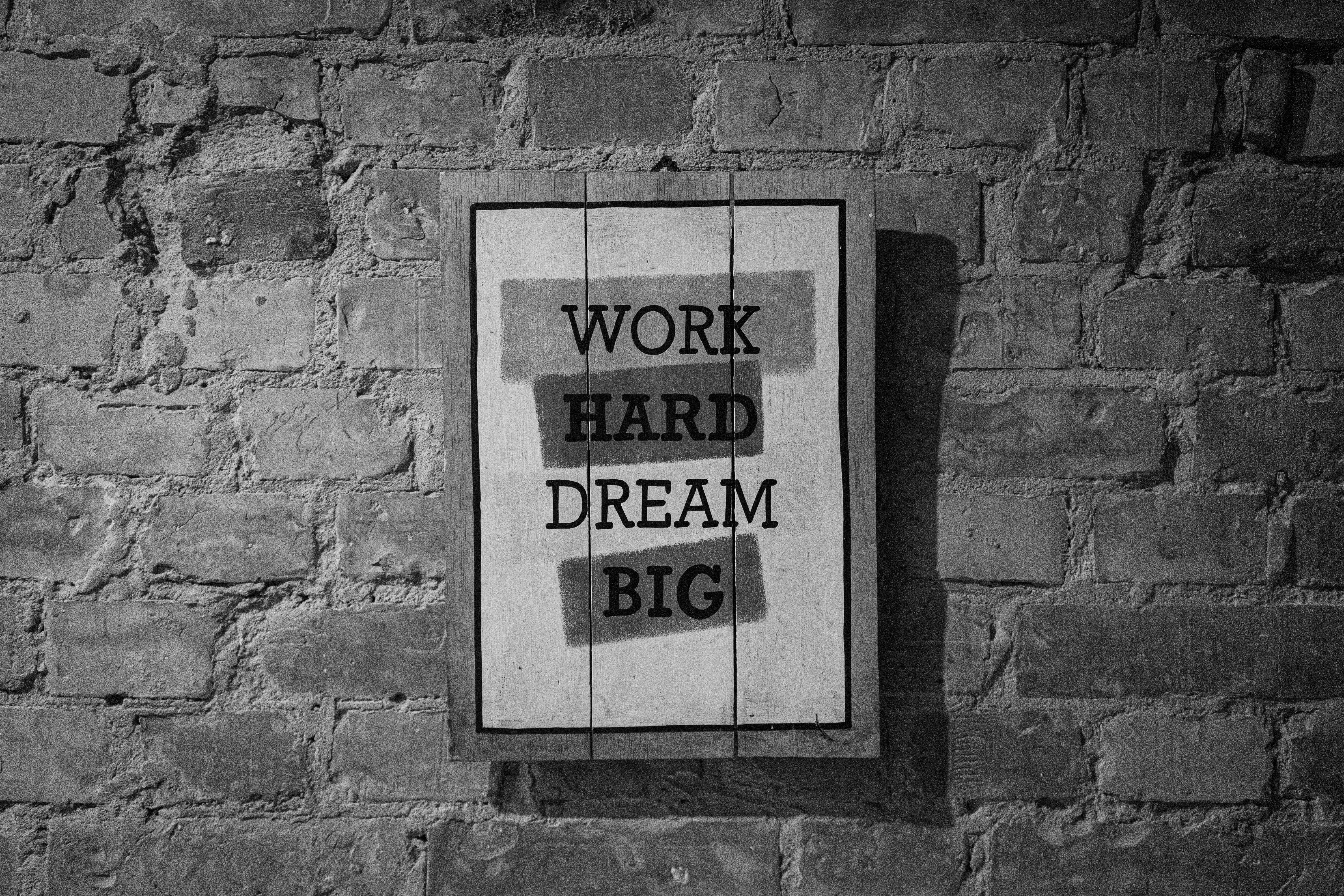 Motivation Work Hard Dream Big wall poster wallpaper 12 X 18 Inches Paper  Print  Quotes  Motivation posters in India  Buy art film design  movie music nature and educational paintingswallpapers