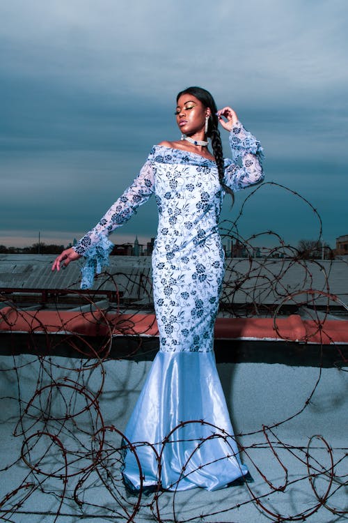 アダルト, アフリカ系アメリカ人女性, エディトリアルファッションの無料の写真素材