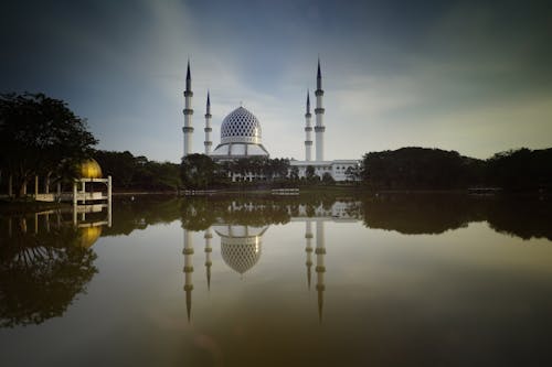 Gratis arkivbilde med blå moské, eid mubarak, islamsk