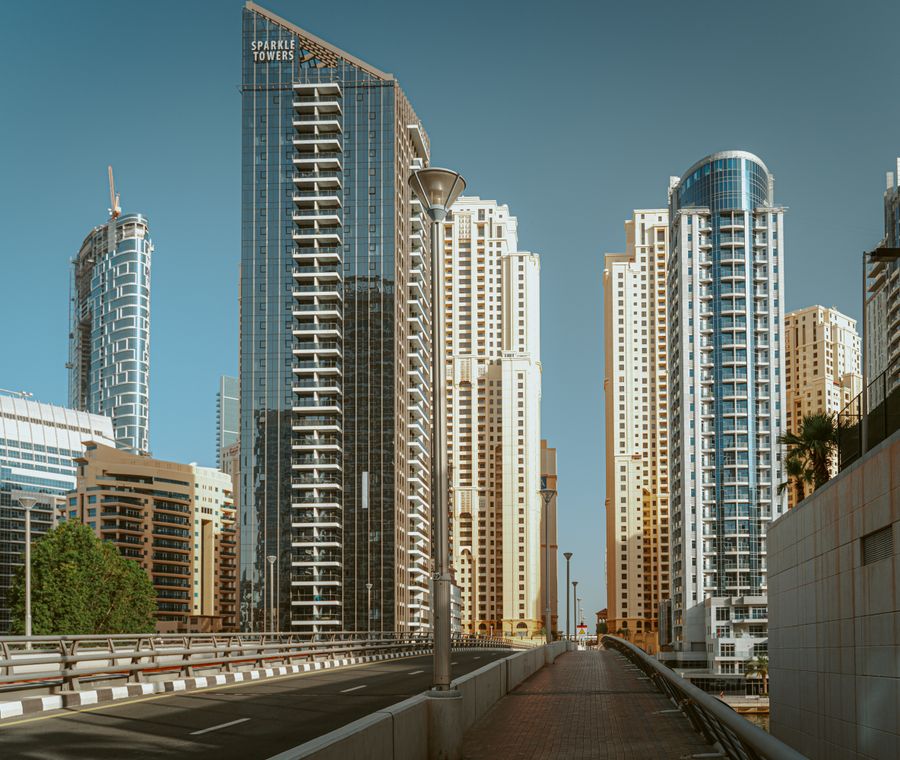 Modern Dubai residential architecture representing property finance