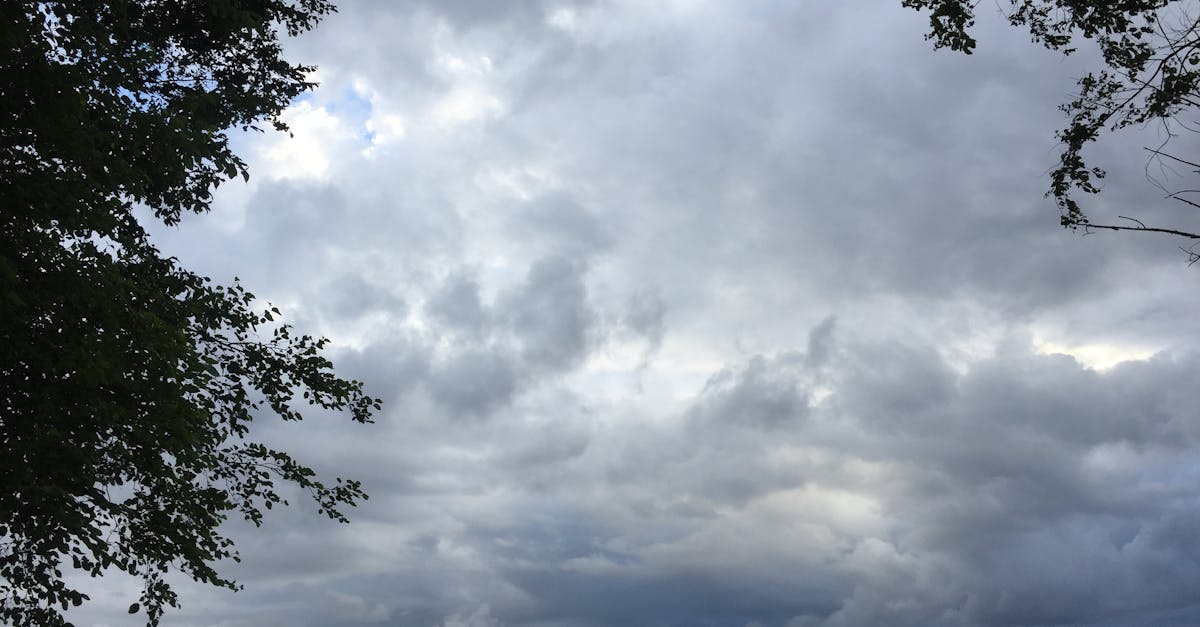 Free stock photo of cloudy skies