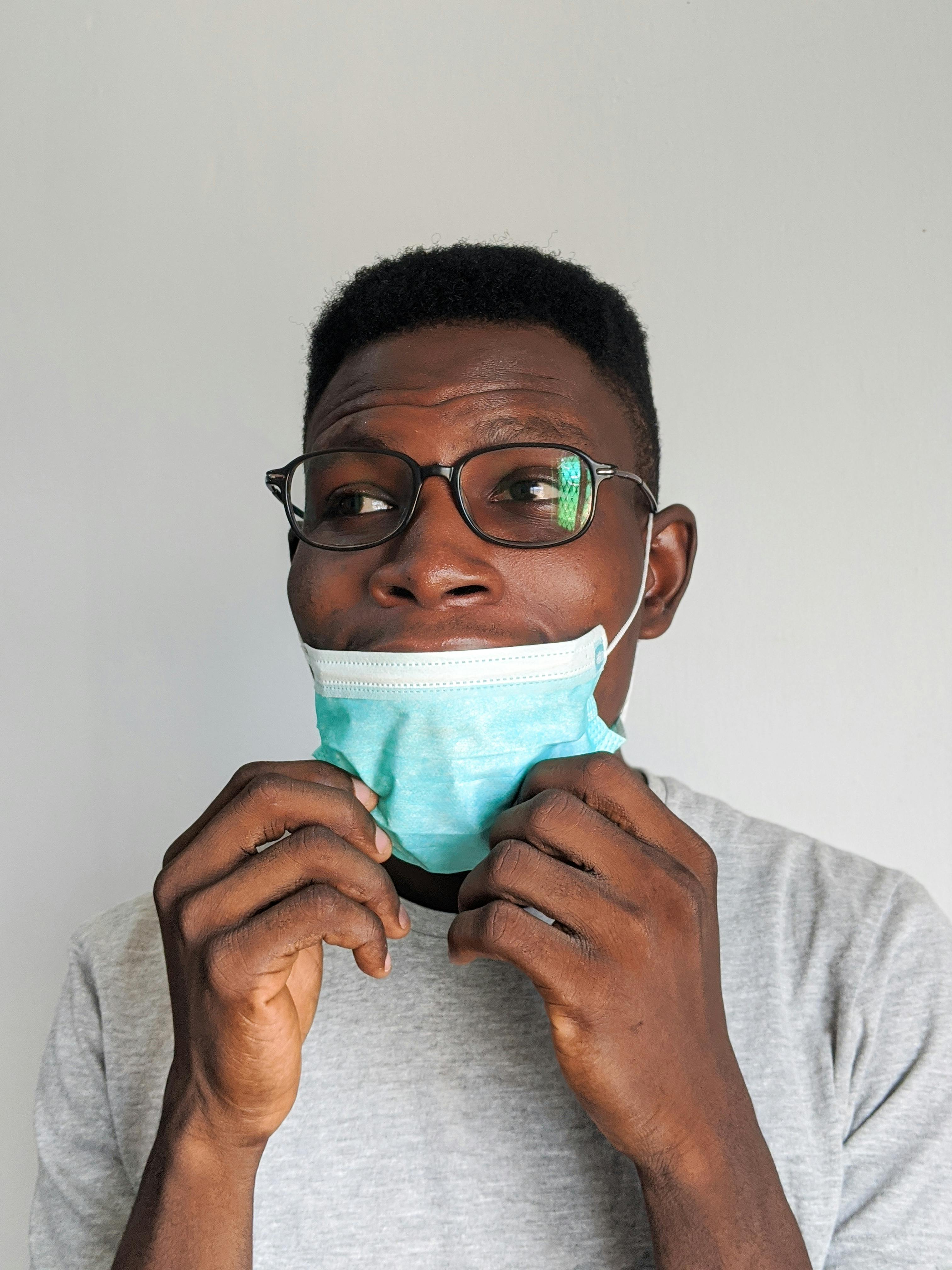 Woman Wearing Black Face Mask · Free Stock Photo