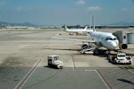 Passenger Planes at the Airport