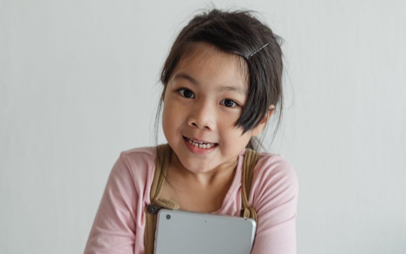 Child building a bright future at Inquisitive Minds Learning Center