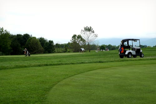 A Person Playing Golf