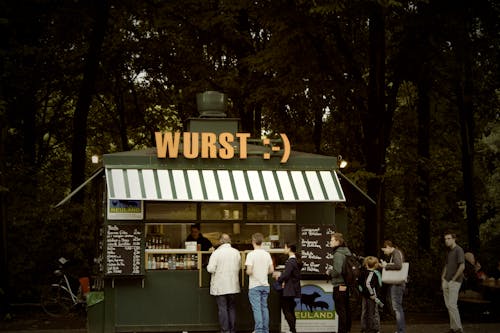 Kostenloses Stock Foto zu deutschland, kiosk, linie