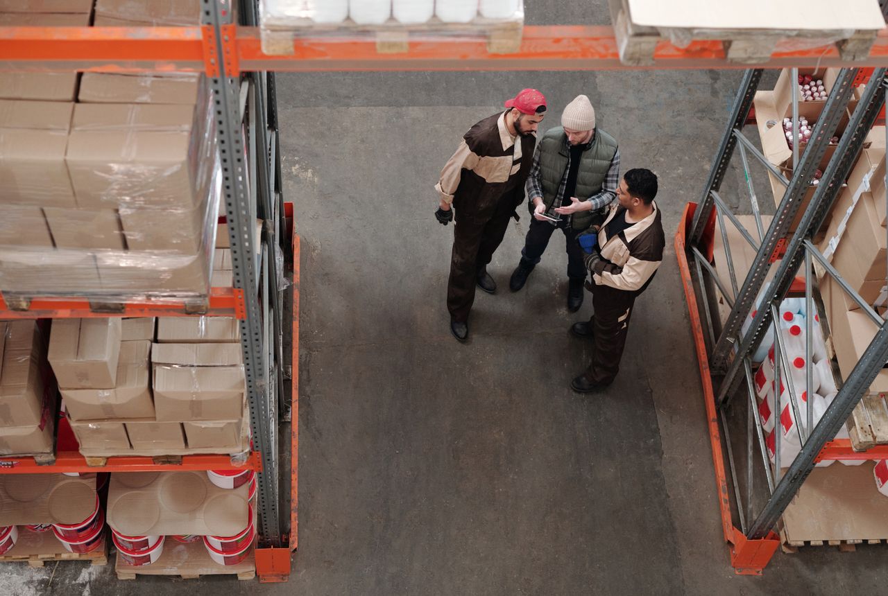 Storage & moves to storage Hellaby — removals work in progress