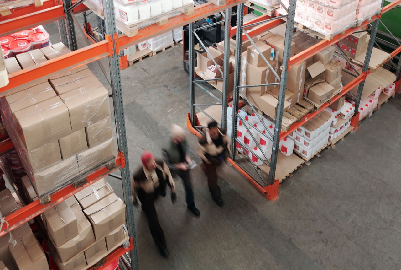 Storage & moves to storage Marston — removals work in progress