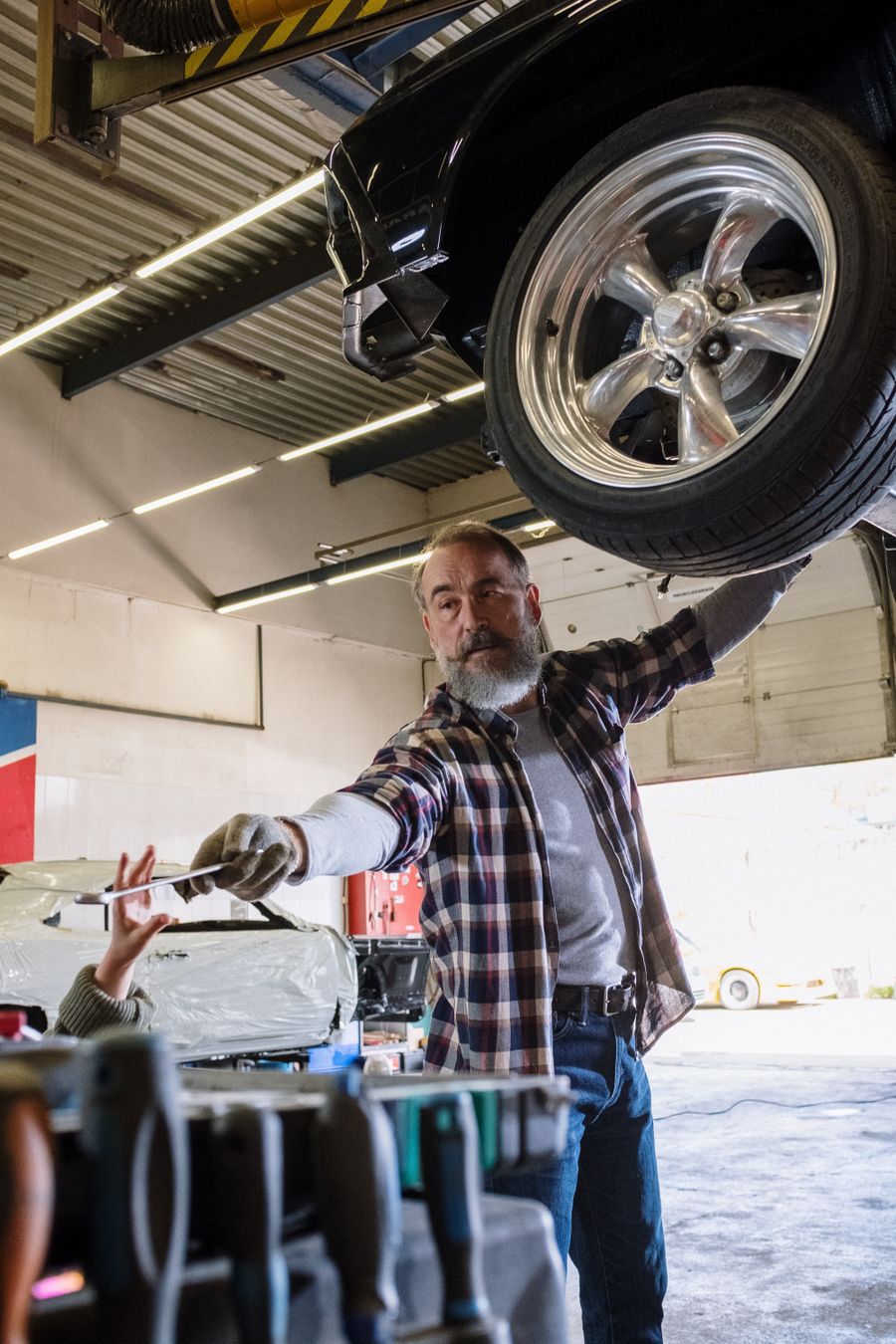 Il lavoro in officina, passo dopo passo