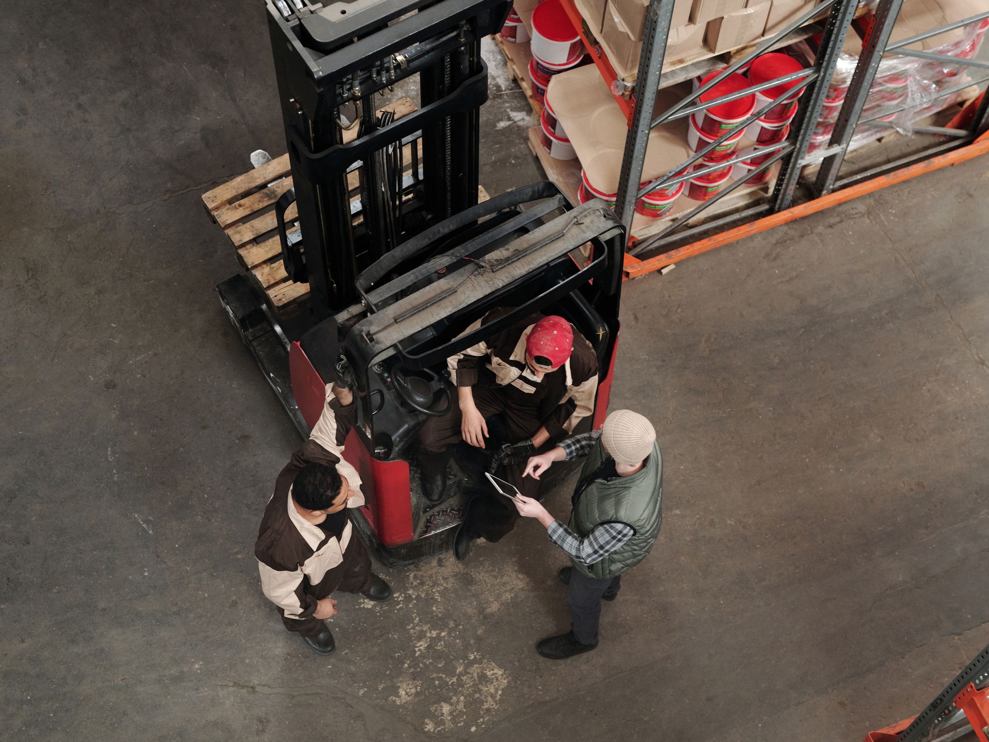 Storage Transport in Altrincham, North West — belongings being loaded for transport to storage