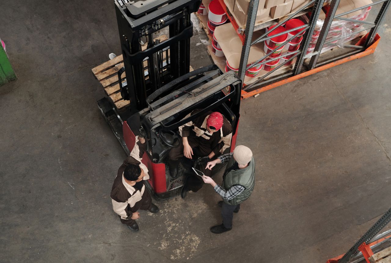 Storage & moves to storage Eagle — removals work in progress