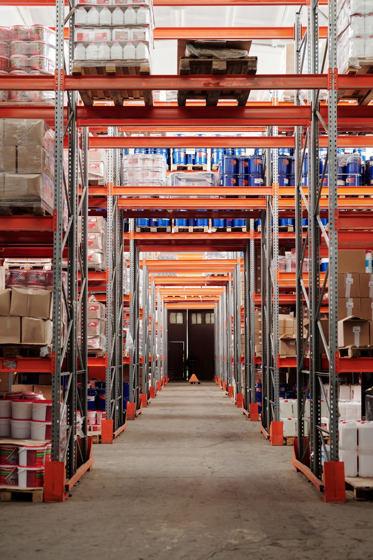 Warehouse and commerce operations team using digital systems