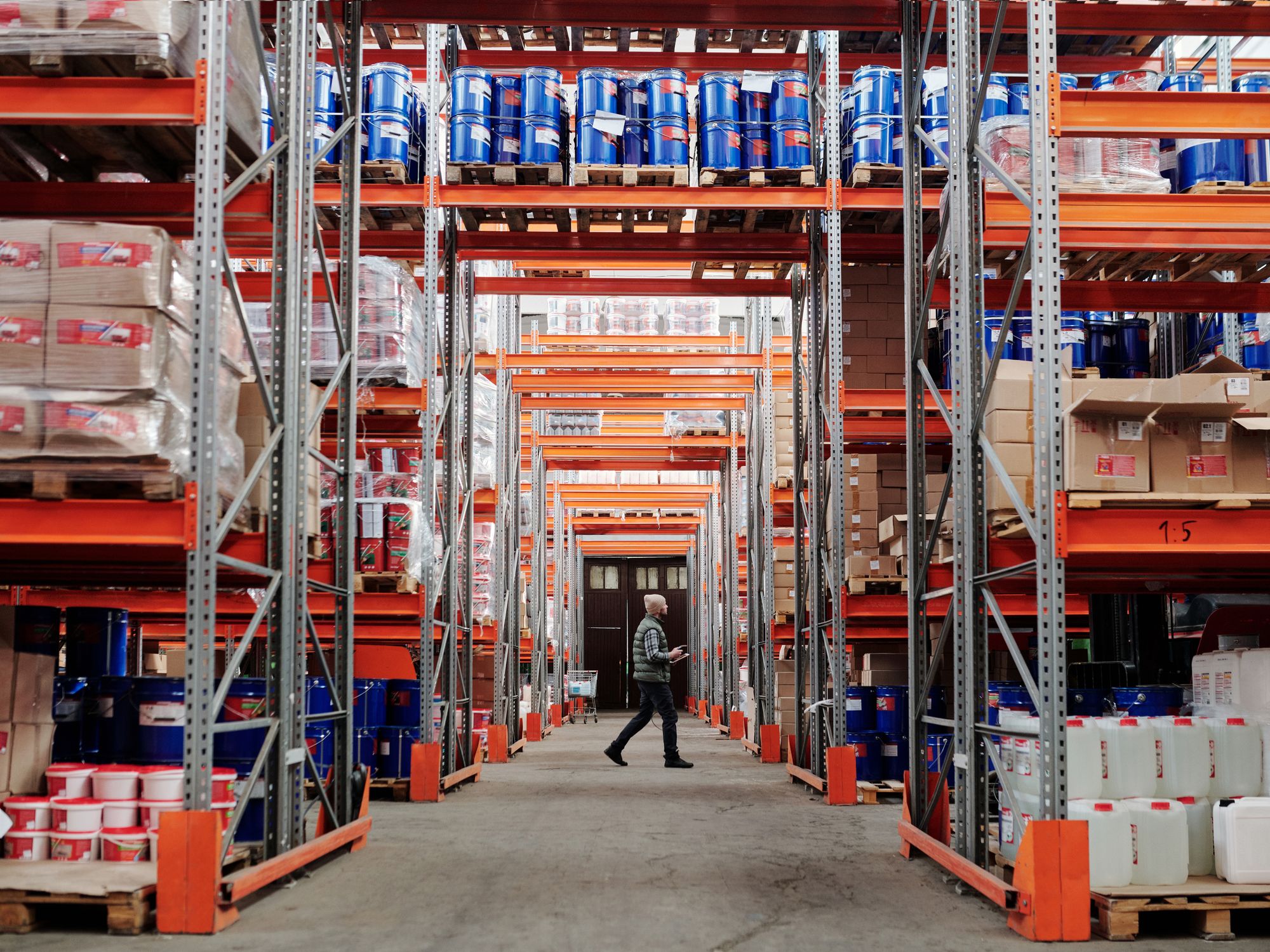 Storage Transport in Rainham, East London — belongings being loaded for transport to storage